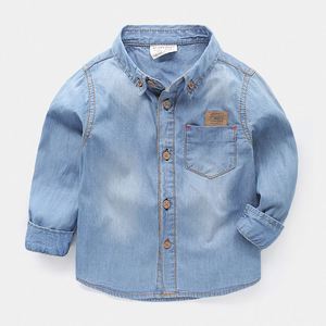 Abrigo de Mezclilla para Niño, Diseño de Primavera y Otoño, Económico, con Bolsillos, Compra en Línea, Venta al Por Mayor - Product Image 6