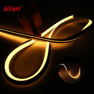 Bande lumineuse <span class=keywords><strong>LED</strong></span> flexible en silicone néon 10x10mm 3D, à faible chaleur, sûre pour les matériaux artistiques et les tissus thermosensibles - Product Image 2