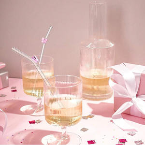 Pajita de <span class=keywords><strong>mariposa</strong></span> bonita, tubo de vidrio reutilizable para lavavajillas, pajitas duraderas de seguridad para batidos, cóctel, jugo, bebidas para batidos - Product Image 3