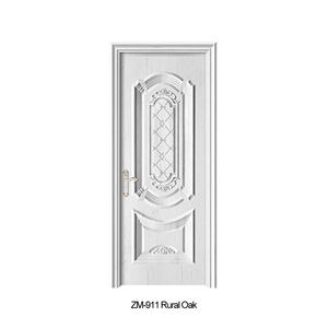 Fabricante WPC Puerta de entrada impermeable Diseño minimalista WPC Puerta de baño para el hogar - Product Image 4