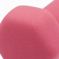 Ensemble d'haltères hexagonales fixes pour la musculation, unisexe, en caoutchouc PVC, haltères hexagonales écologiques, antidérapantes, imperméables, universelles