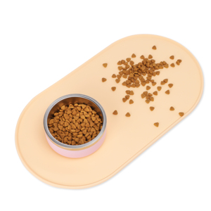 แผ่นรองอาหารสัตว์เลี้ยงซิลิโคนกันน้ำกันลื่นสำหรับสุนัขและแมว ขายส่ง - Product Image 6
