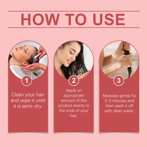 Champú de aceite de argán marroquí, acondicionador de Mascarilla capilar de colágeno hidratante profundo - Product Image 3