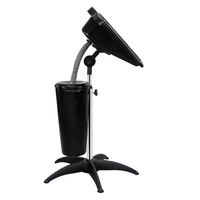 Support rehausseur de cheveux électrique, bassin à shampooing portable noir, pour laver le shampooing, équipement de salon de coiffure
