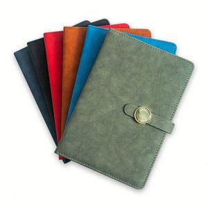 Carnet de notes exécutif personnalisé pour réunions d'affaires, couverture en cuir, impression de logo, format A5 - Product Image 5