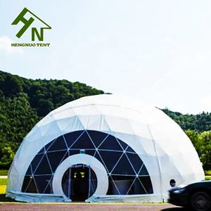 Tenda a cupola Shperecal da 18m con struttura in acciaio zincato Q235 per acquario - Product Image 4