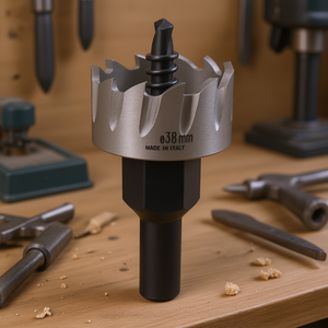 Hss Hole <b>Saw</b> 38 Mm Made In Italy For Wood Metal Drilling - Product Image 3