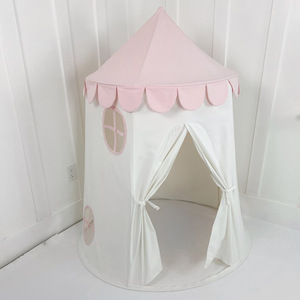 Maison de jeu intérieure pour enfants, <span class=keywords><strong>tipi</strong></span> avec fenêtres, grande tente pour enfants de 3 ans et plus, meubles de chambre pour enfants - Product Image 3