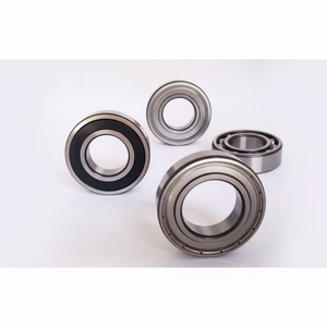 ตลับลูกปืนเม็ดกลมร่องลึกทำจากเหล็กโครเมี่ยมขนาด60620ม. แถวเดียวมีอายุการใช้งานยาวนานน้ำมันความเร็วสูงซีล2RS GCR15วัสดุกรงไนลอน - Product Image 1