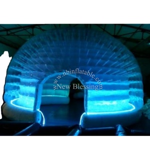 Tente Igloo de Luxe Portable pour Hôtel et Resort, Dôme Gonflable Familial pour Camping, Tente Bulle Gonflable, Cube Bulle O - Product Image 1