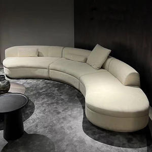 Sofá <span class=keywords><strong>de</strong></span> Diseño Moderno y Minimalista para Sala <span class=keywords><strong>de</strong></span> Estar en Departamentos Pequeños, con Tecnología <span class=keywords><strong>de</strong></span> Tela Avanzada, Estilo Internet, en Línea Recta - Product Image 3