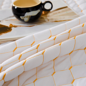 Protège-<span class=keywords><strong>matelas</strong></span> matelassé personnalisable avec fermeture éclair, doux et respirant, drap-<span class=keywords><strong>housse</strong></span> pour la maison et l'hôtel - Product Image 6