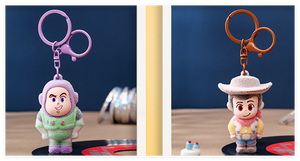 Llavero de Personaje de Dibujos Animados 2026, Fabricante al por Mayor, Diseño 3D con Flocado, Lindo Llavero de Vaquero para Juegos, Divertido Regalo Pequeño para Mochila Escolar, <span class=keywords><strong>Teléfono</strong></span> de Niños - Product Image 3
