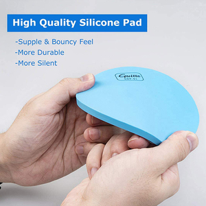 JOYO Guitto Series GDP-01 Drum <strong>Practice</strong> <strong>Pad</strong> Silicone Drum <strong>Pad</strong> Holder Stand with Adjustable Strap Drum <strong>Pad</strong> Mute Training Parts - Product Image 5