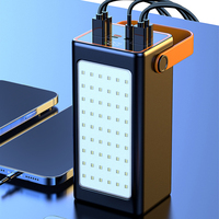 Prix usine 100000mAh haute capacité charge super rapide 100W affichage numérique quatre banque d'alimentation USB avec lampe de poche LED