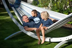 WOQI – chaise pivotante d'extérieur PE, coussin suspendu, résistant aux UV, pliable, Portable, repose-pieds réglable, jardin, plage