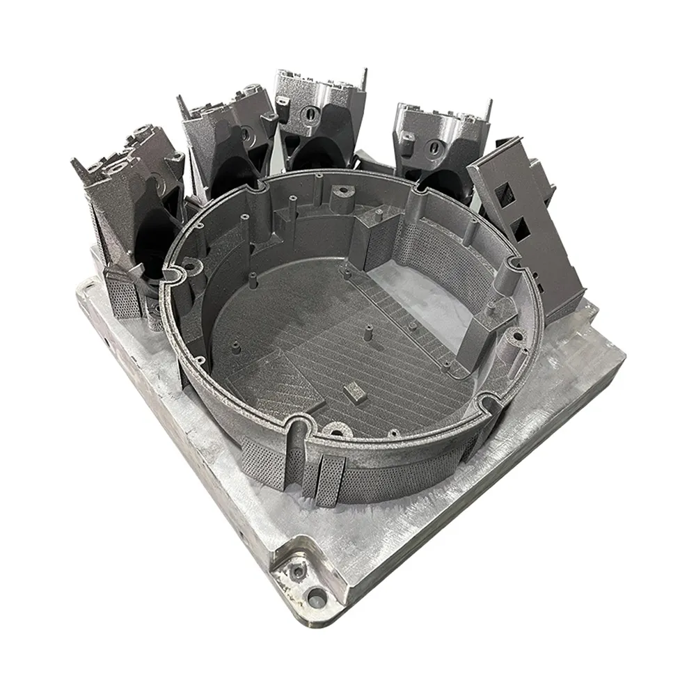 Custom OEM Metal 3D Printing Service Titanium Metal Additive Manufacturing SLM 3D Printed Industrial Part Models