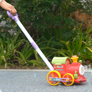 2025 Children's Outdoor Tram Bubble Train <strong>Toy</strong> Bubble Blower Fun Automatic Bubble Blower <strong>Lawn</strong> <strong>Mower</strong> <strong>Toy</strong> with Light and Music - Product Image 4