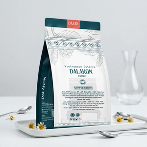 กาแฟบดบาซาน ดาลากอน 1 กก. คั่วกลาง โรบัสต้า แหล่งกำเนิดเวียดนาม มีคาเฟอีน - Product Image 1