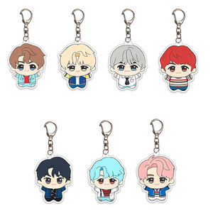Llaveros Acrílicos <span class=keywords><strong>TinyTAN</strong></span> DNA de KPOP con Diseño de JUNGKOOK, TAEHYUNG, JIMIN, RM, SUGA, <span class=keywords><strong>J</strong></span>-<span class=keywords><strong>HOPE</strong></span> y JIN, Lindos Llaveros para Bolsos, Accesorios para Llaves, Regalo para Fans - Product Image 1