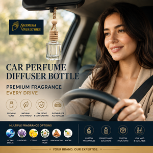 Diffuseur de parfum pour voiture en bouteille avec boîte haut de gamme, sélection de parfums personnalisés, service d'usine OEM pour la vente en gros - Product Image 1