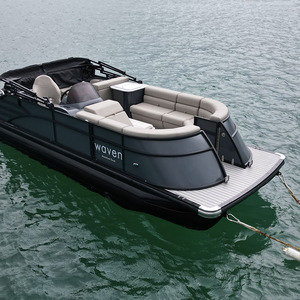 Yate doméstico de lujo Turismo acuático y de playa fluvial con sofá Pesca y entretenimiento Lancha rápida - Product Image 3