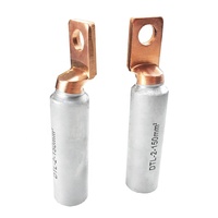 Chager DTL-2-16/25/35/50/70/95/120/150/185/240/300/400/500/630 série d'orteils carrés cuivre aluminium terminal bimétallique câble cosse