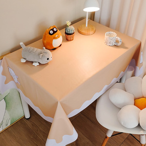 Tovaglia in PVC impermeabile a prova di olio moderno motivo geometrico a forma quadrata personalizzabile fatto a mano casa sala da pranzo/<span class=keywords><strong>tavolino</strong></span> tappetino - Product Image 3