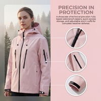 Veste unisexe longue imperméable et respirante avec fermeture éclair, capuche montante et coupe-vent – Tendance, stock usine disponible, personnalisable