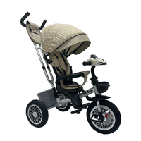 Nouveau tricycle de luxe tendance pour bébés tricycle 3 roues fille tricycle à pousser pour bébés tricycle à pousser pour enfants