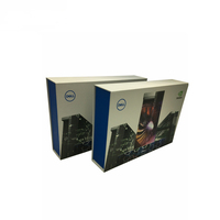 Vente chaude Dell Box Brochure vidéo en papier de haute qualité Whit 7 Écran LCD Offest Impression Cross Style pour cadeau d'affaires