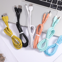 Kabel USB Type-C 3A Pengisian Cepat untuk iPhone 12 Pro/MiFi Panjang 1M/2M/3M Konduktor Tembaga Kompatibel dengan Komputer & Printer