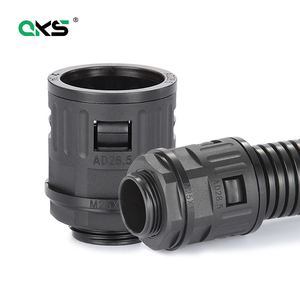Gaine de conduit, raccord pour tube ondulé, connecteur à soufflet, connecteur de tuyau ondulé, presse-étoupe pour câble PA, étanche IP68, connexion rapide - Product Image 2