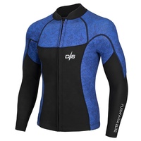 Pakaian selam selancar Neoprene kualitas tinggi, pakaian selancar batu kapur ritsleting dada 2/3mm 3/4mm 4/5mm disesuaikan