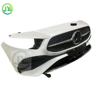 Mercedes-Benz Clase A 177 A35 <span class=keywords><strong>A45</strong></span> parachoques de coche montaje frontal tanque de agua condensador cuerpo Kit carbono negro atornillado Universal - Product Image 2