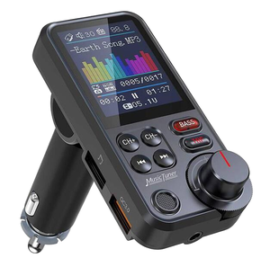 Kit de Manos Libres Bluetooth BT93 con Carga Rápida QC3.0, Reproductor <span class=keywords><strong>MP3</strong></span> con Pantalla Grande, Sintonizador de Música, Hecho de Plástico Resistente - Product Image 1