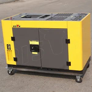 Матч портативную генераторную установку бесшумный 10Kw три фазы 10kva 3-х фазный генератор