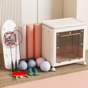 Oficina Home Mobiliário Quarto Cama Caixa De Armazenamento Com Rodas Recipiente De Armazenamento Dobrável Multi-Funcional - Product Image 1