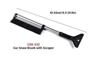 Chuyên Nghiệp Tuyết Bàn Chải Thiết Lập Kính Thiên Văn Xe Tuyết Bọt Bàn Chải Và <span class=keywords><strong>Ice</strong></span> <span class=keywords><strong>Scraper</strong></span> - Product Image 4