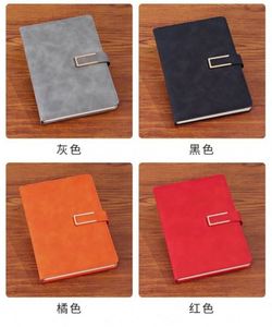 2025 2024 Logo personnalisable PU A5 multicolore planificateur d'affaires journal couverture en cuir couverture rigide personnalisé Journal à feuilles mobiles cadeau - Product Image 5