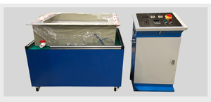 Machine de polissage magnétique industrielle haute fréquence P1000M, moteur 4 kW, ébavurage de surface en acier inoxydable, CE ISO9001 - Product Image 2