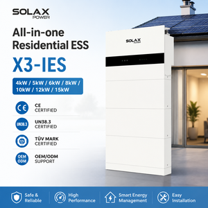 Système de stockage d'énergie à batterie LiFePO4 IP66 <span class=keywords><strong>SolaX</strong></span> Solution solaire tout-en-un 8kW Prêt pour le VPP Onduleur de secours avec batterie intégrée - Product Image 1