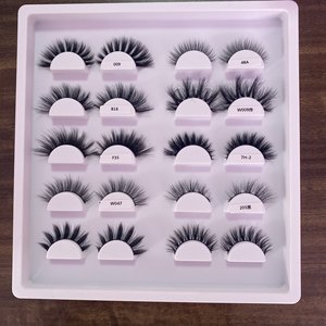 Nuevas Pestañas Postizas Yalee Coreanas de <span class=keywords><strong>Seda</strong></span> 3D con Fibra Sintética, Diseño Ojo de Gato, Banda de Algodón Negra, Estilo <span class=keywords><strong>Foxy</strong></span>, Completas, Gruesas y Suaves, Longitud de 8-15 mm - Product Image 5