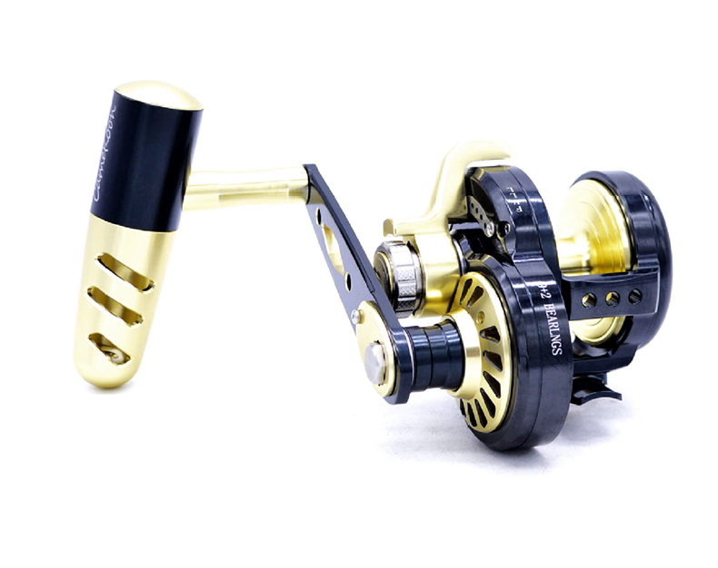 camekoon saltwater lever drag fishing reel Level Wind Star Round Trolling Reel, Right Hand, Conventional Baitcasting with Powerful Handle for Big Game : Sports & Outdoors Conventional Lever Drag Fishing Reels