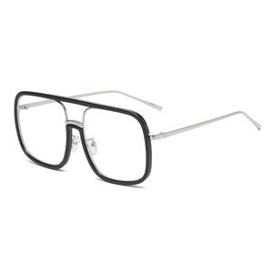 <span class=keywords><strong>2025</strong></span> nuevas gafas de sol moda Anti-azul Marco de luz gafas usan un estilo liso fino espejo sombreado - Product Image 5