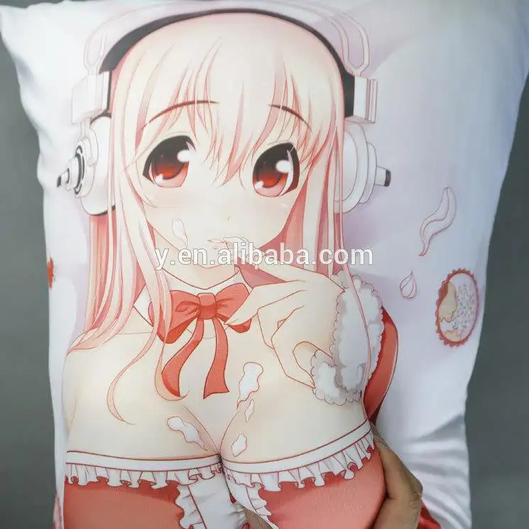 3d body pillow anime figures pillow cover case custom printed hug boobs adult sex picture