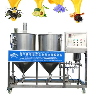 Fully automatic palm oil refining machine stainless steel for all seeds and nuts hot selling in Africa