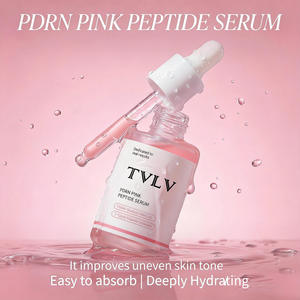 Sérum Visage Coréen Hydratant, Éclaircissant et Blanchissant à la Niacinamide, PDRN et Peptides Roses, Marque Privée - Product Image 2