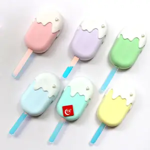 Altın ayna akrilik çok renkli dondurma çubukları kullanımlık DIY buz lolly popsicle Cakesicle sopa parti tedarikçisi