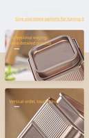 Boîte de conserve carrée vide personnalisée de 160*160*195mm en métal en fer blanc pour les boîtes d'emballage de café et de thé de bonbons de cadeau